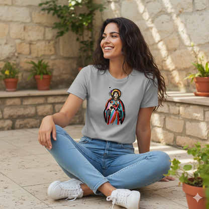 Women's Relaxed T-Shirt - Guadalupe Virgin.